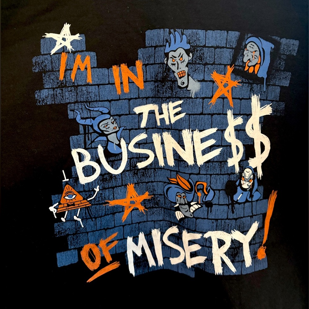 The Lost Bros In the Business of Misery Paramore & Disney inspired sweatshirt